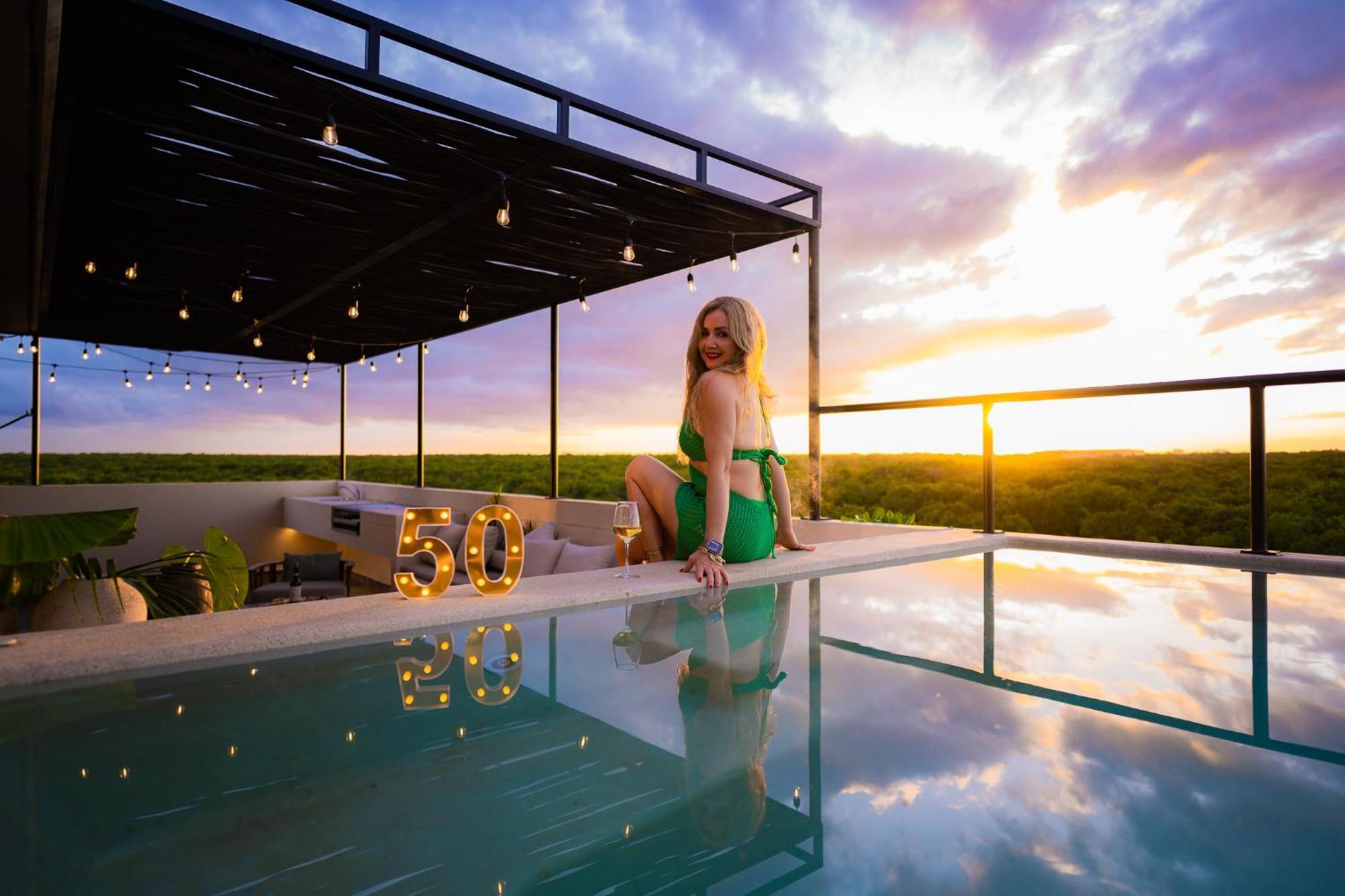 Apartment Jungle Sunset Penthouse In With Private Pool, 5 Min From Tulum