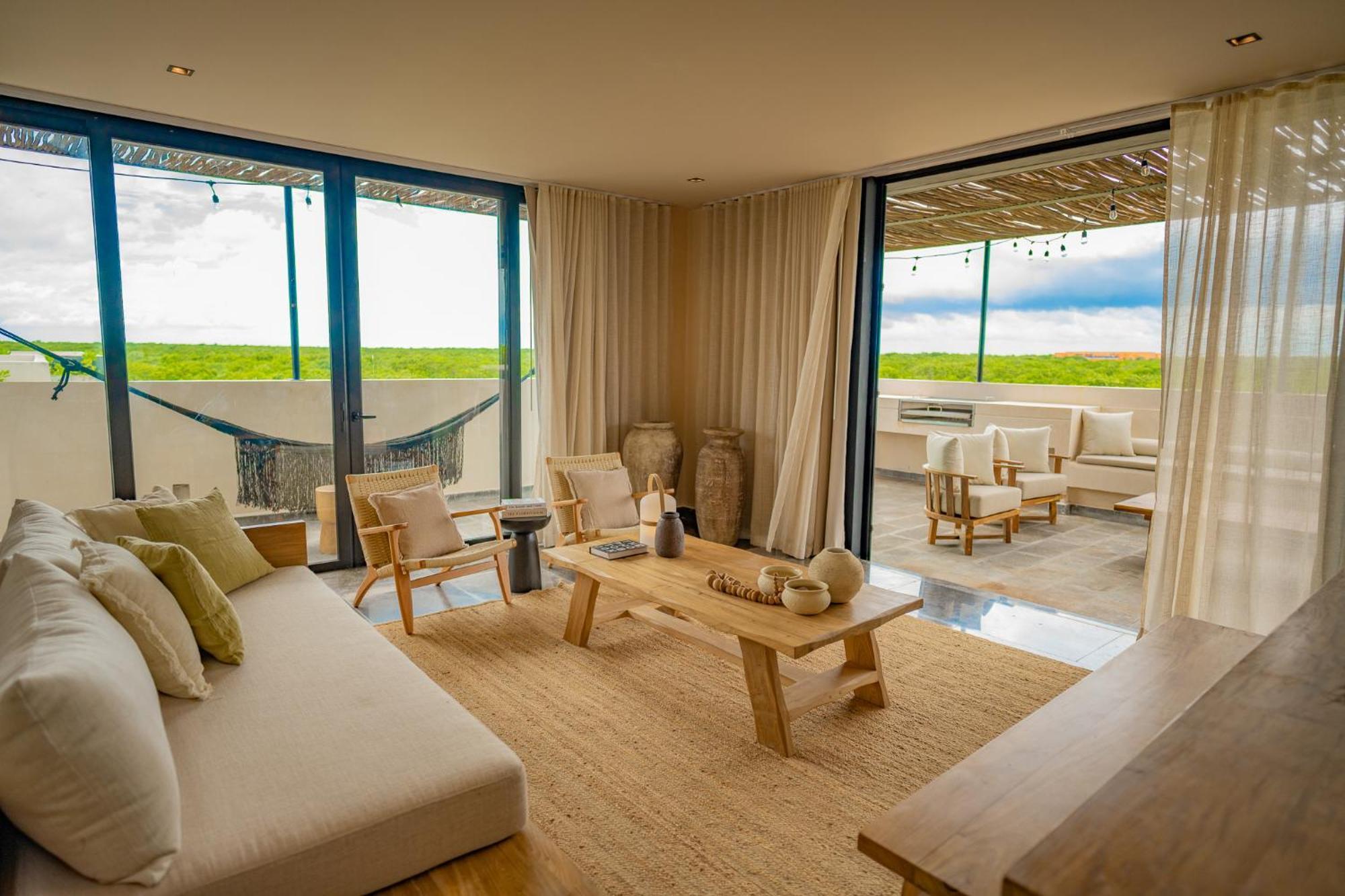 Jungle Sunset Penthouse In With Private Pool, 5 Min From Tulum